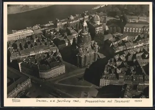 Foto-AK Walter Hahn, Dresden, Nr. 13005: Dresden vor der Zerstörung 1945