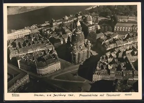 Foto-AK Walter Hahn, Dresden, Nr. 13005: Dresden vor der Zerstörung 1945