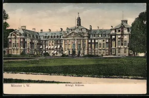AK Münster i. W., Königl. Schloss