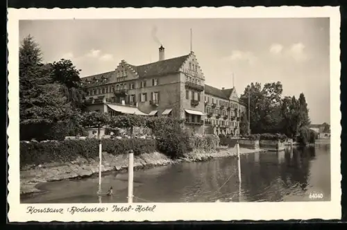 AK Konstanz /Bodensee, Insel-Hotel