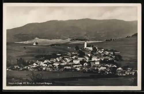 AK Neukirchen b. Hl. Blut, Ortsansicht m. Hohen Bogen