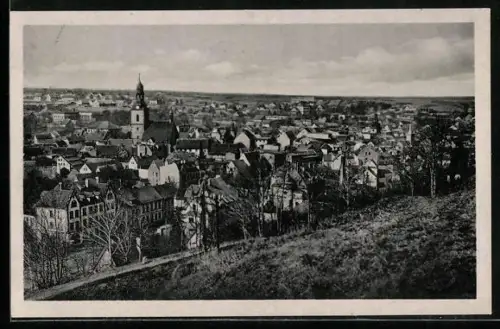 AK Hettstedt, Blick vom Maienwäldchen