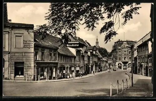 AK Eisleben, Hallesche Strasse