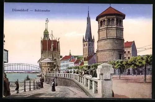 AK Düsseldorf, Schlossufer