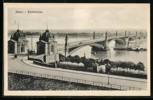 AK Mainz, Rheinbrücke