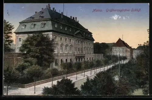 AK Mainz, Grossherzogliches Schloss