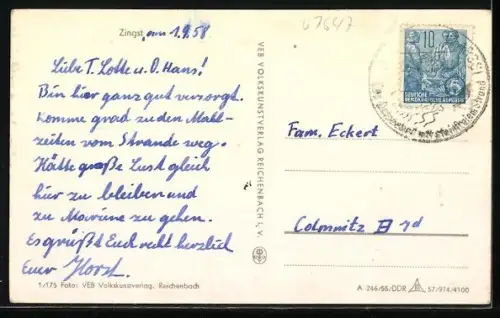 AK Zingst, Strandpartie