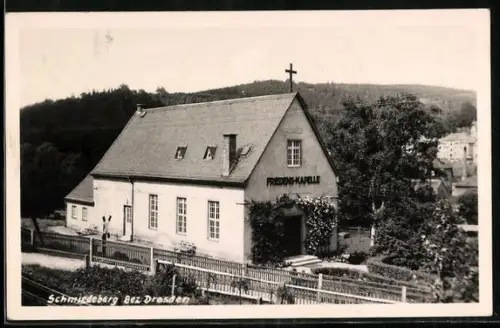 AK Schmiedeberg / Dresden, Friedenskapelle