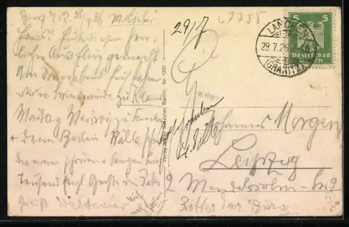 AK Insel Rügen, Jagdschloss Granitz