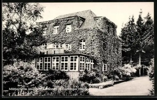 AK Hützel /Lüneburger Heide, Mütterheim Immenhof