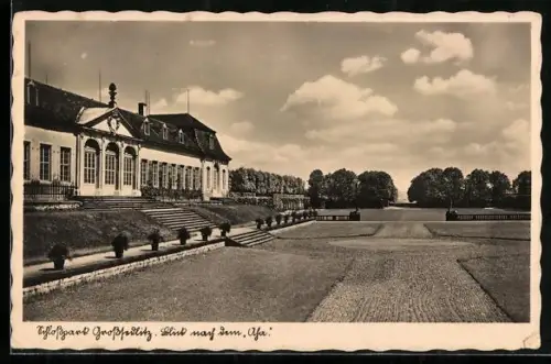 AK Grosssedlitz, Blick in den Schlosspark