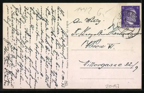 AK Düsseldorf, Rheinansicht, Rheinbrücke mit Strassenbahn