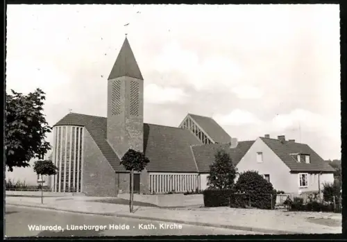 AK Walsrode /Lüneburger Heide, Kath. Kirche