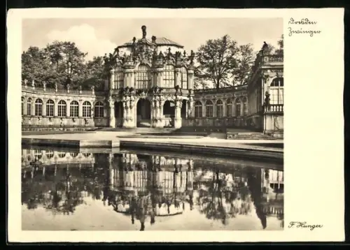 AK Dresden, Partie am Zwinger
