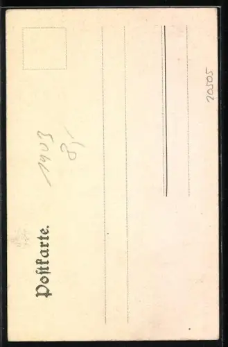 AK Aachen, Rathaus, Vorderansicht