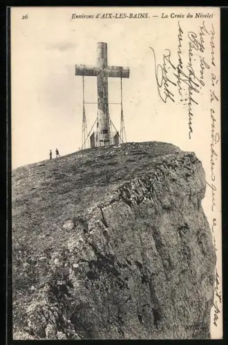 AK Aix-les-bains, La Croix du Nivolet