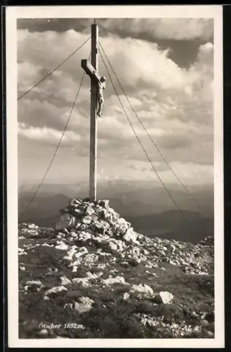 AK Gipfelkreuz auf dem Ötscher