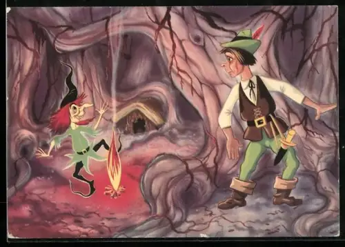 AK Rumpelstilzchen tanzt ums Feuer