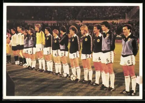 AK Die schottische Fussballmannschaft