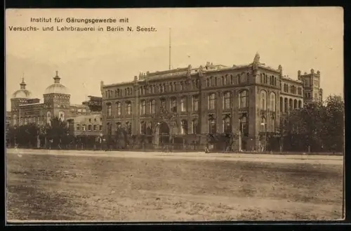 AK Berlin-Wedding, Institut für Gärungsgewerbe mit Versuchs- und Lehrbrauerei