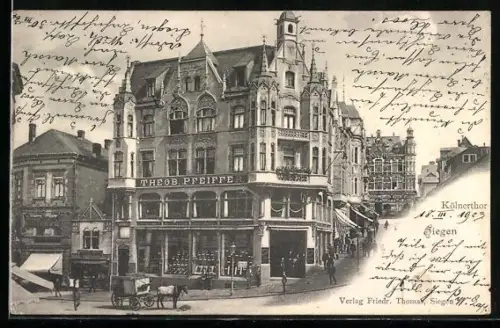 AK Siegen, Theob. Pfeiffer am Kölnerthor