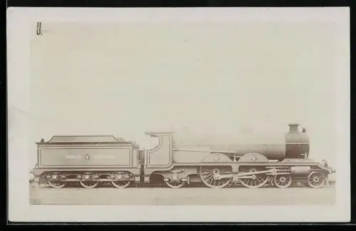 AK Britische Lokomotive Nr. 1083 der Great Central in Seitenansicht, englische Eisenbahn