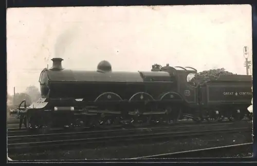 AK Britische Lokomotive Nr. 1103 der Great Central mit Kohlentender, englische Eisenbahn
