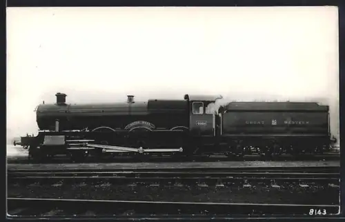 AK Britische Lokomotive Nr. 4986 Aston Hall der Great Western Railway, englische Eisenbahn