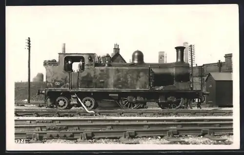 AK Britische Lokomotive Nr. 5154 mit Lokführer und Heizer, englische Eisenbahn