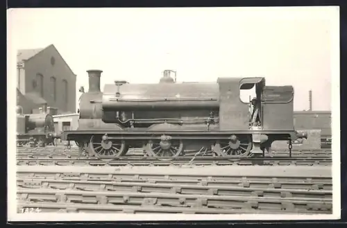 AK Britische Lokomotive Nr. 16211, Baujahr 1888, ausser Dienst 1930, englische Eisenbahn