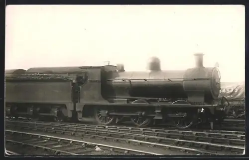 AK Britische Lokomotive Nr. 12511 mit Kohlentender 1920, englische Eisenbahn