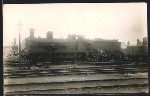 AK Britische Lokomotive Nr. 12484 mit Tender, 1926, englische Eisenbahn