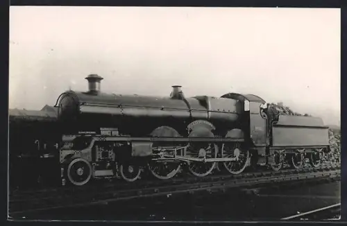 AK Britische Lokomotive Nr. 4071 Gleeve Abbey der Great Western, Baujahr 1923, ausser Dienst 1938, englische Eisenbahn