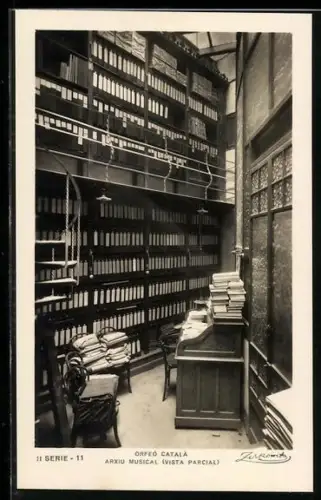 AK Barcelona, Orfeo Catala, Arxiu Musical