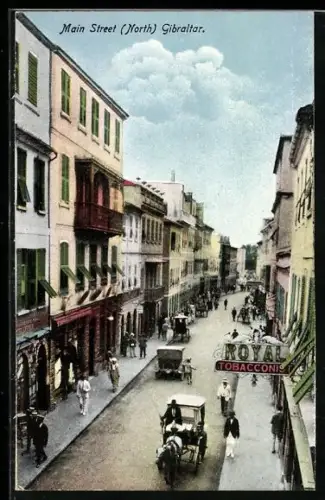 AK Gibraltar, Main Street looking North