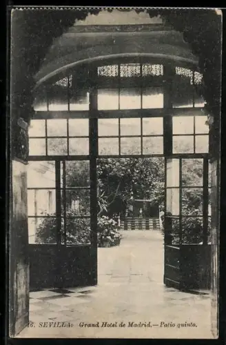 AK Sevilla, Grand Hotel de Madrid, Patio quinto