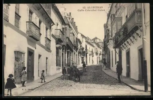AK Algeciras, Calle Cristobal Colon