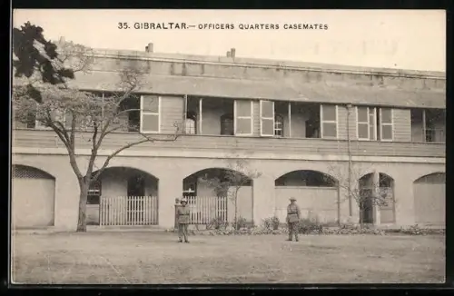 AK Gibraltar, Officers Quarters Casemates