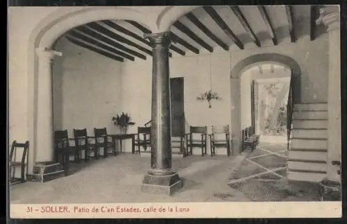 AK Soller, Patio de C`an Estades, calle de la Luna