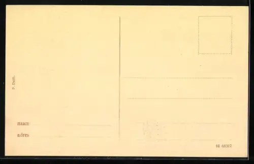 AK Delft, Rijks Museum, Huis Lambert van Meerten