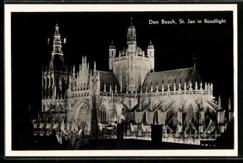 AK Den Bosch, St. Jan in floodlight