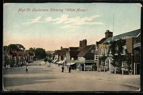 AK Haslemere, High Street, Showing White Horse