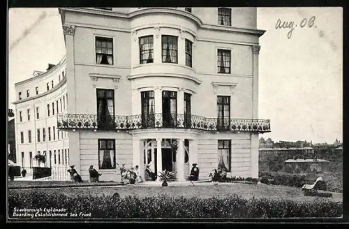 AK Scarborough, Esplanade, Boarding Establishment Sea Front