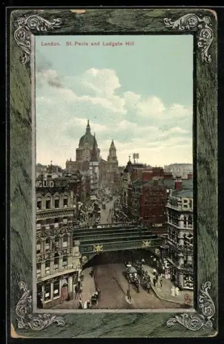 AK London, St. Pauls and Ludgate Hill