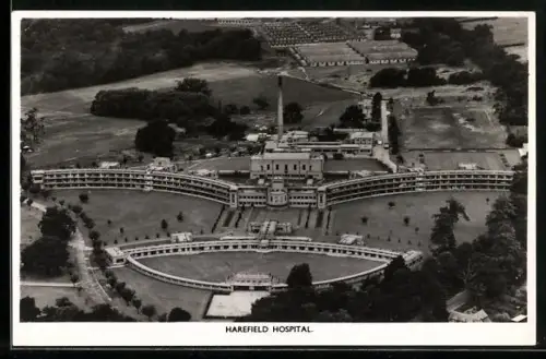 AK Harefield, Harefield Hospital, Aerial view