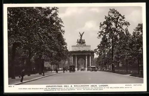 AK London, Constitution Hill and Wellington Arch