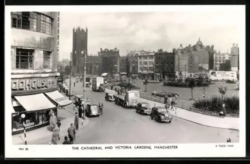 AK Manchester, The Cathedral and Victoria Gardens