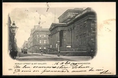 AK Manchester, Mosley Street & Art Gallery