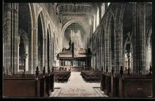 AK Manchester, Cathedral, The Nave