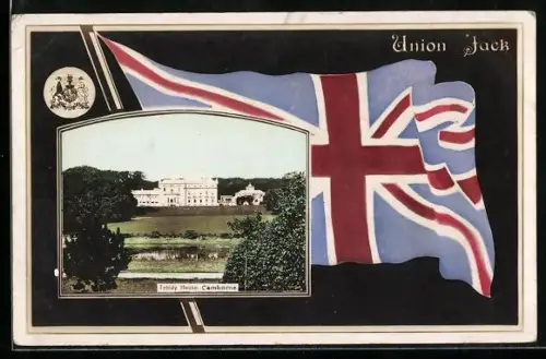 AK Camborne, Tehidy House with Union Jack
